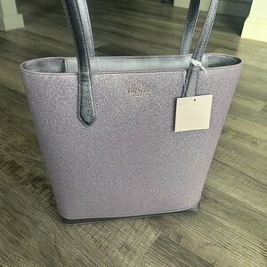 Kate Spade Sparkle Tote - Silver